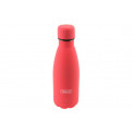 Water bottle, coral pink, H22xD7cm, 350ml