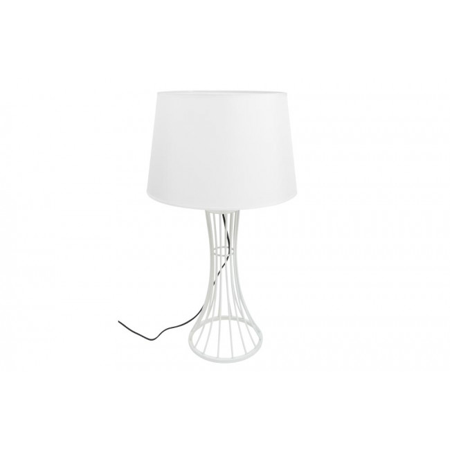 Table lamp Sower, white, E27 60W, H60x30cm