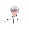 Table lamp Rodonda, rosegold, E27 60W, D30 H62cm