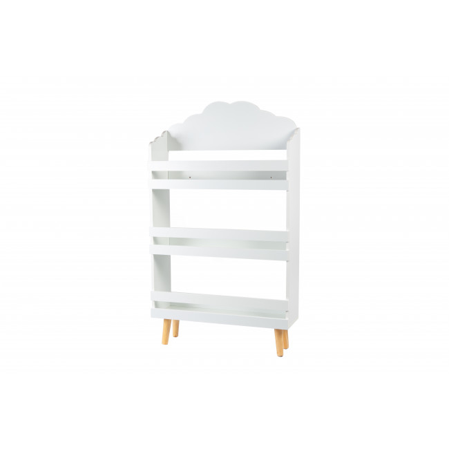 Bookcase Cloud, white, 58x100x18cm