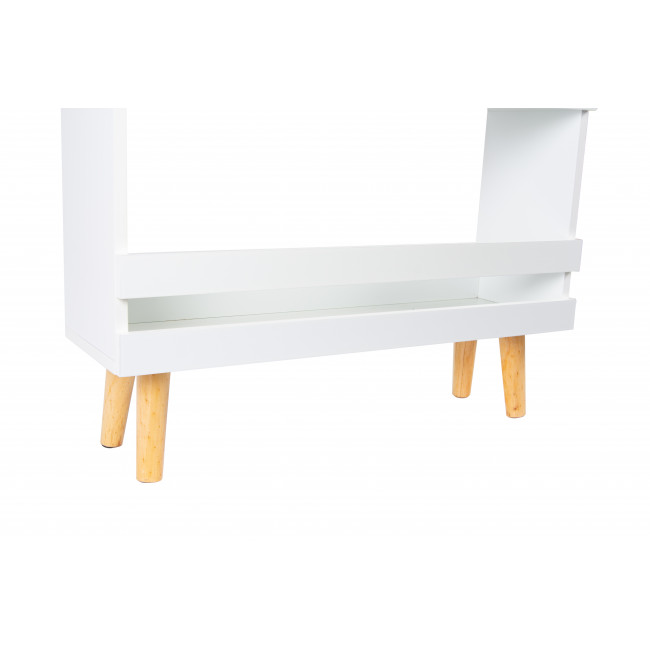 Bookcase Cloud, white, 58x100x18cm