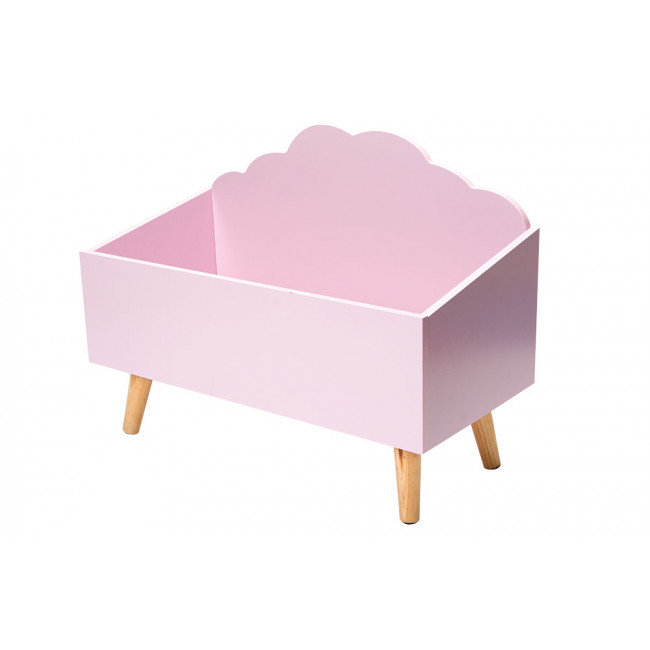 Storage box Cloud, pink colour, 58x45x28cm