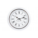 Wall clock Yella, white colour, D40cm