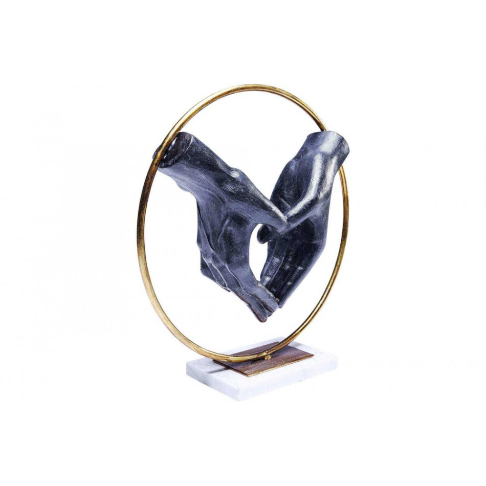 Декоративная фигура  Heart Hand, D33x10.5cm