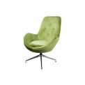 Armchair Dalton, light green, 104x74x86cm, seat height 45cm