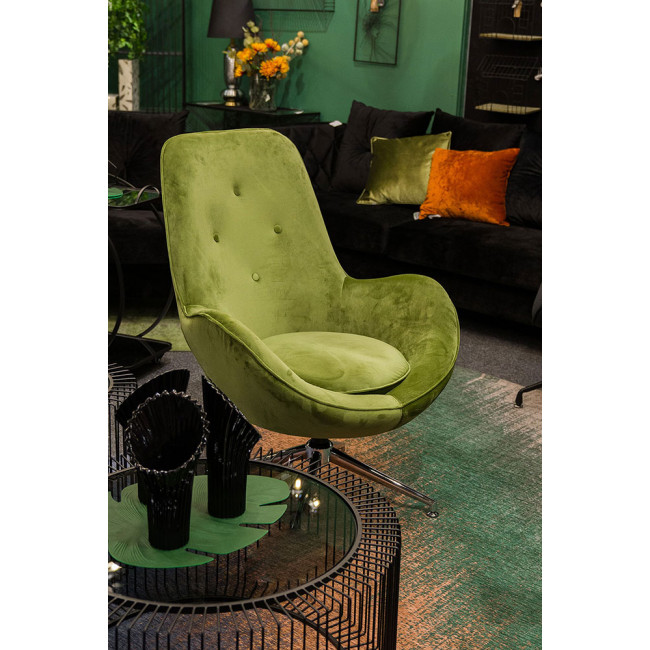 Armchair Dalton, light green, 104x74x86cm, seat height 45cm