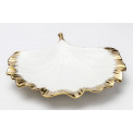 Decorative dish Ginkgo Elegance Rim, 5.7x28x28cm