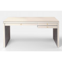 Desk Luxury Champagne, H77.5x140x60cm