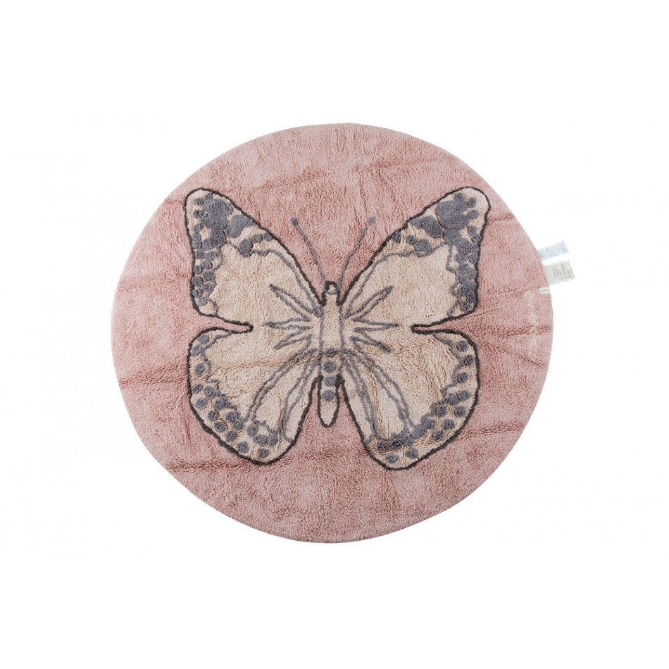 Carpet Butterfly Nude, D160cm