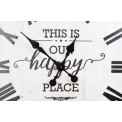 Wall clock This is our place, D58x4.5cm