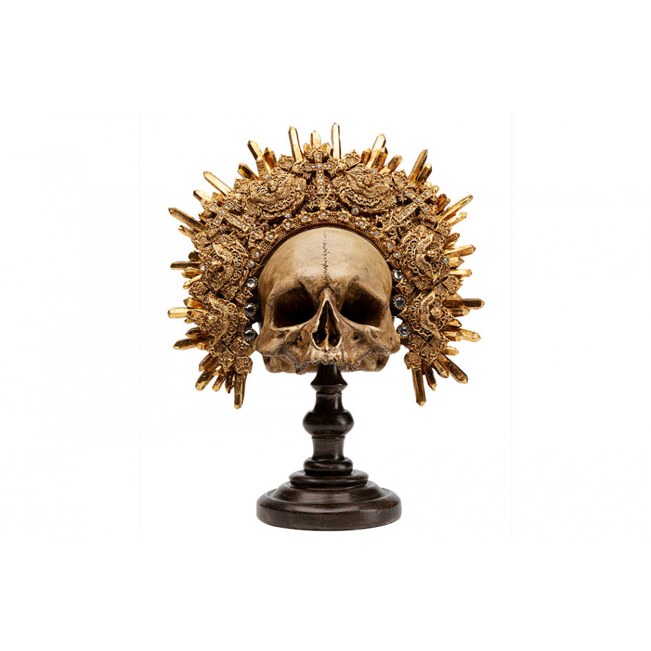 Deco object King Skull, 42x34x20cm