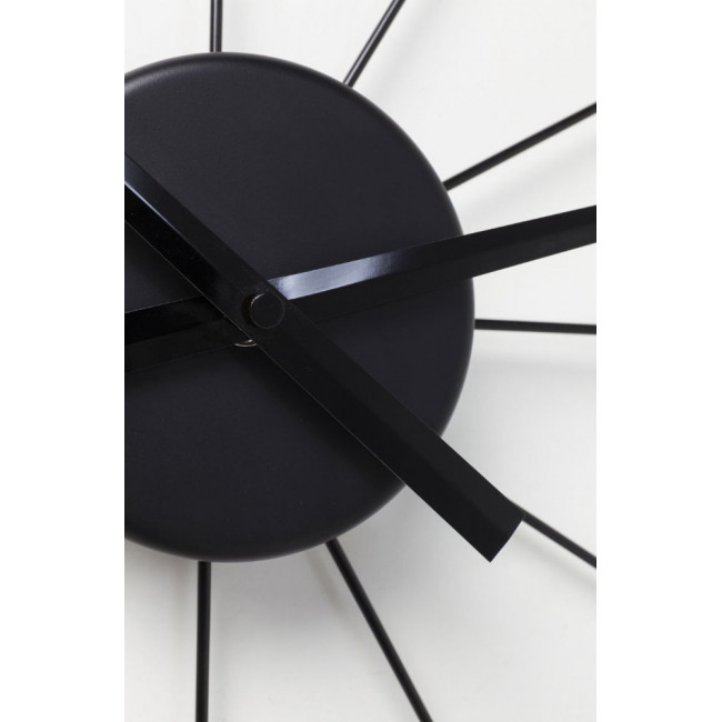 Wall clock Like Umbrella Black, Ø-100cm