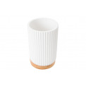 Teef brush holder Modern, white