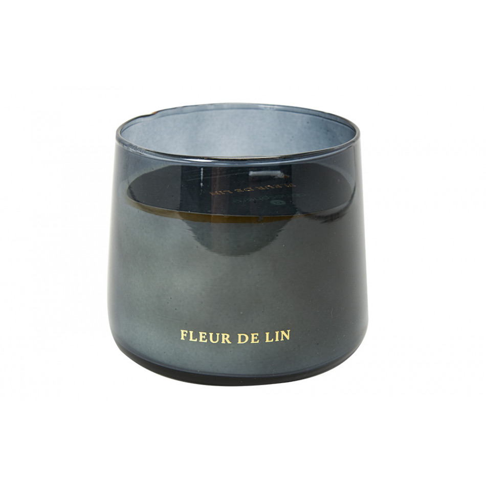 Scented candle Bili, linen fragrance 300g, D8.5xH7.5cm