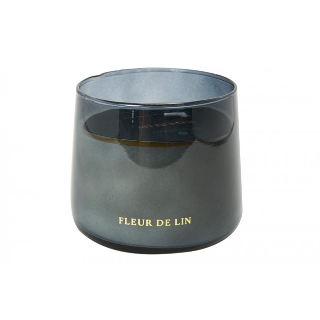 Scented candle Bili, linen 300g, D8.5x7.5cm