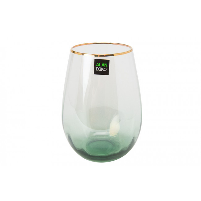 Tumbler Saluzo green H12cm D6.5-9cm, 550ml