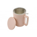 Mug Tisaniere, nature rose, 0.4L