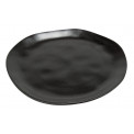 Dessert plate Terre, black, D20cm