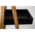 Shelf Caddy, 3 layers, black, 82x30x18cm