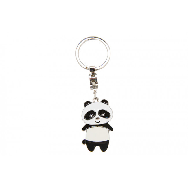 Keychain Panda, metal, 9cm