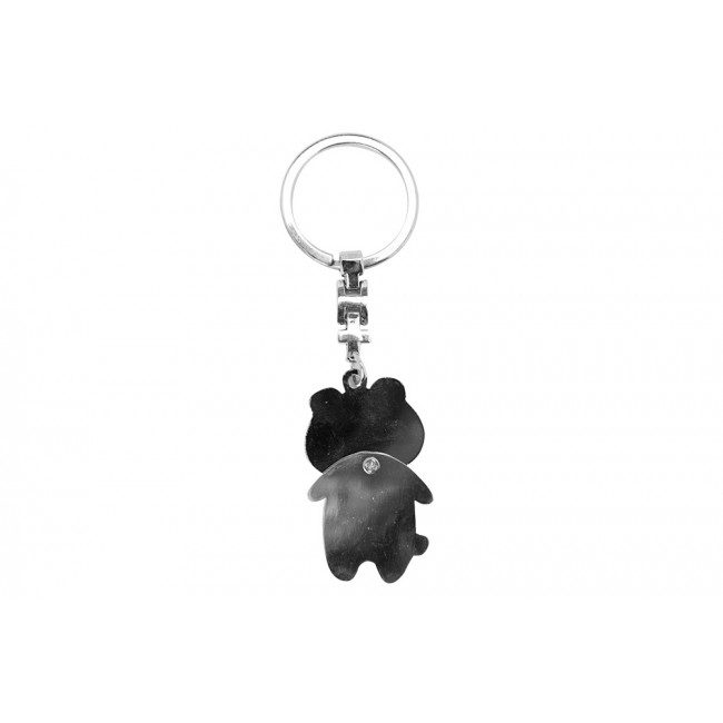 Keychain Panda, metal, 9cm