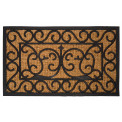 Doormat rubber cocos L, 44.5x74.5x1.1cm