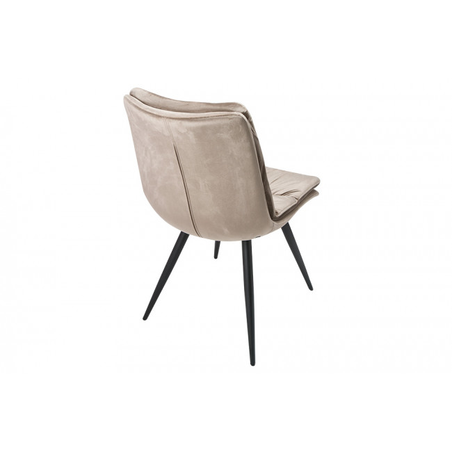 Dining chair Arina, taupe, 45x84x47cm, seat 40cm