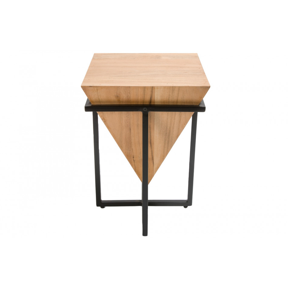 Stool Solo, acacia, 31x31x45cm