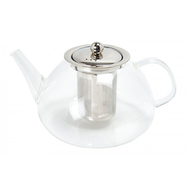 Teapot, glass, 1.3 l,  L24xW15.5xH13cm