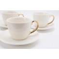 Coffee cups 4p.  Aryal, 0.09L, D6.2xH5cm