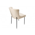 Dining chair Glam, cream, 64x81x51cm, seat 49cm