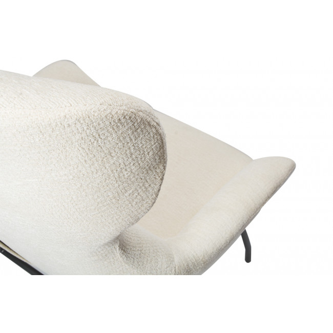 Leisure chair Julian, white 102 SD, 78x82x100cm