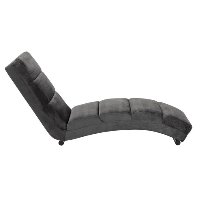 Chaise longue Slinky, grey, 60x170x82cmx78cm