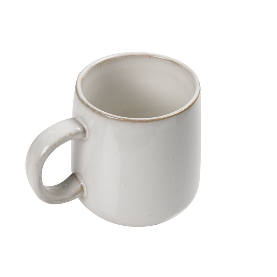 Mug Bacara, white, 350ml