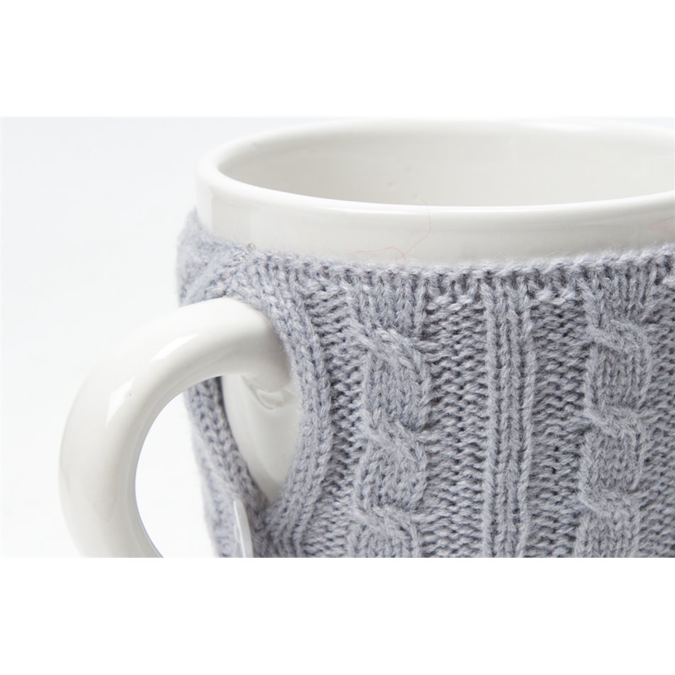 Mug Sweater, ceramic, 14x12cm