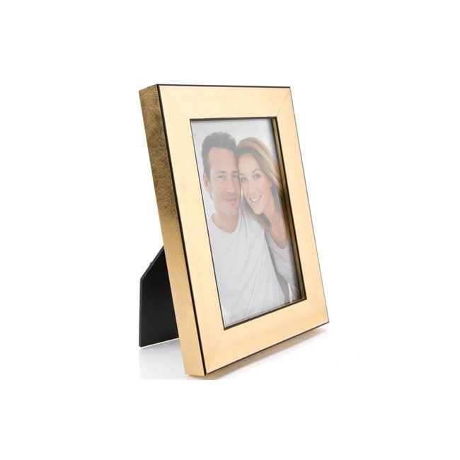 Photo frame Karinne 01, black/gold, 10x15cm