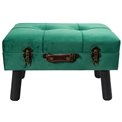 Bench Ferento S, green, 48x30x31cm