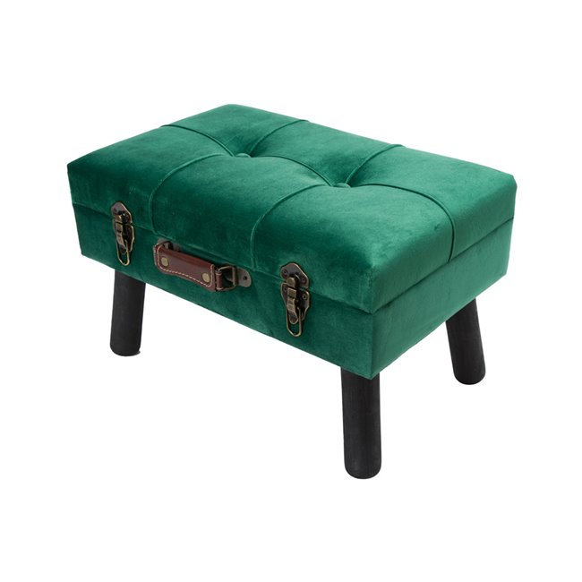 Bench Ferento S, green, 48x30x31cm