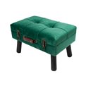 Bench Ferento S, green, 48x30x31cm