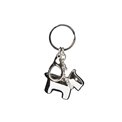 Keychain Dog, metal, W5xH5.5cm