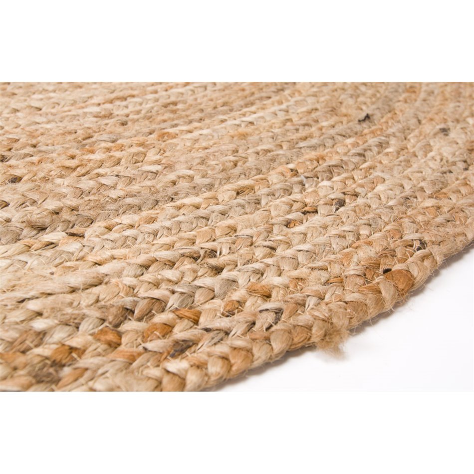 Rug Jute, natural, D120cm