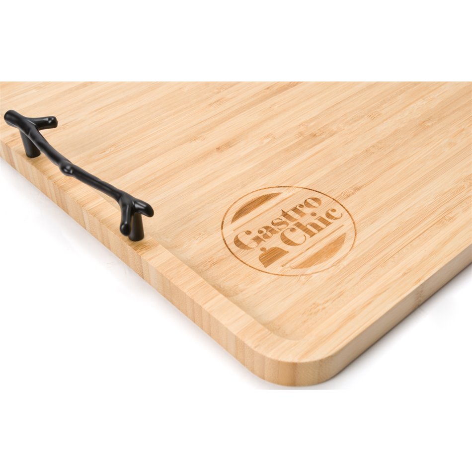 Bamboo tray Gastro Chic, 34x33x4.5cm