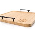 Bamboo tray Gastro Chic, 34x33x4.5cm