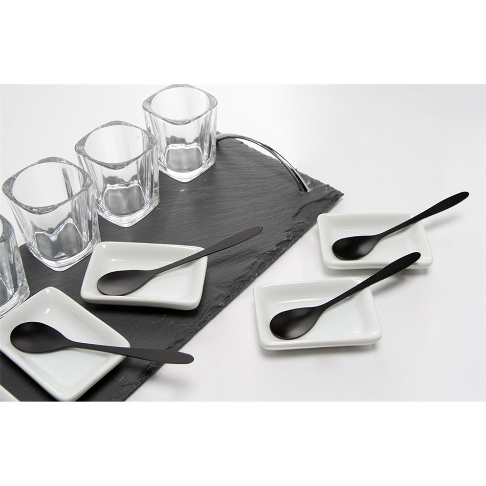 Aperative serving set, for 6 persons, 45x15.5cm, H8cm