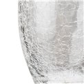 Vase Crack bump, glass, H23cm, D13cm