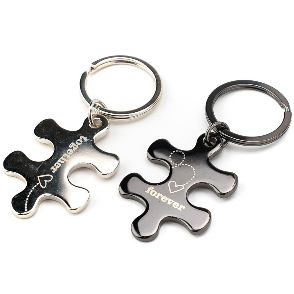 Keyring Together Forever, set of 2psc, 13x9cm