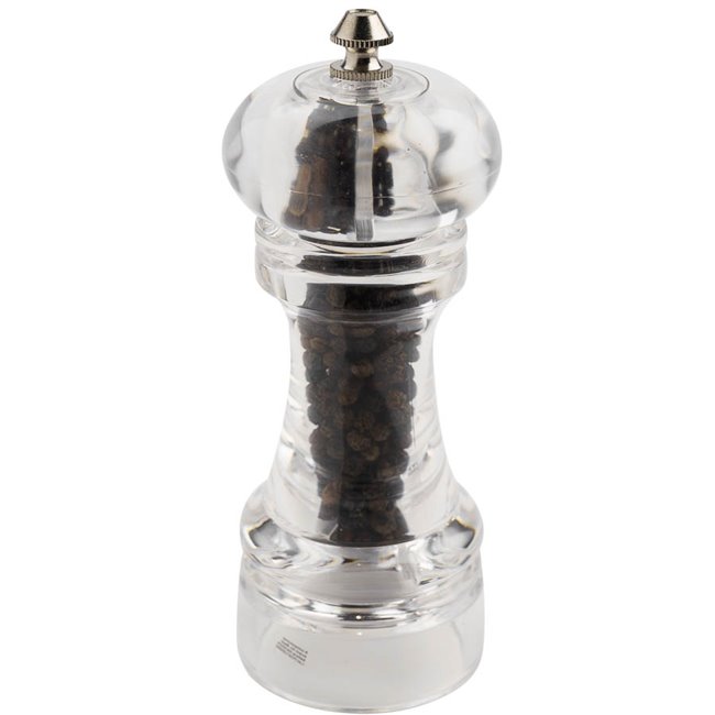 Pepper mill, aclylic, H15cm, D5.5cm