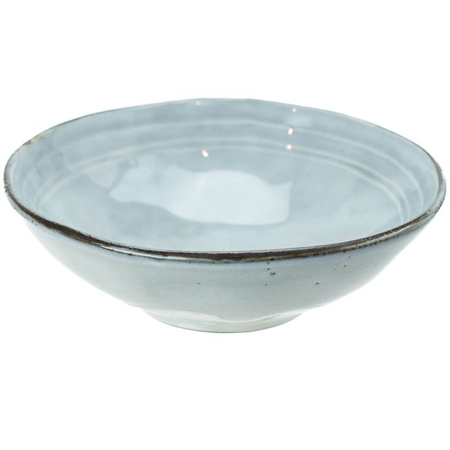 Bowl Flower, blue, D15cm