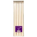 Candles ivory, set of 4 pcs, H32cm, D2.2cm