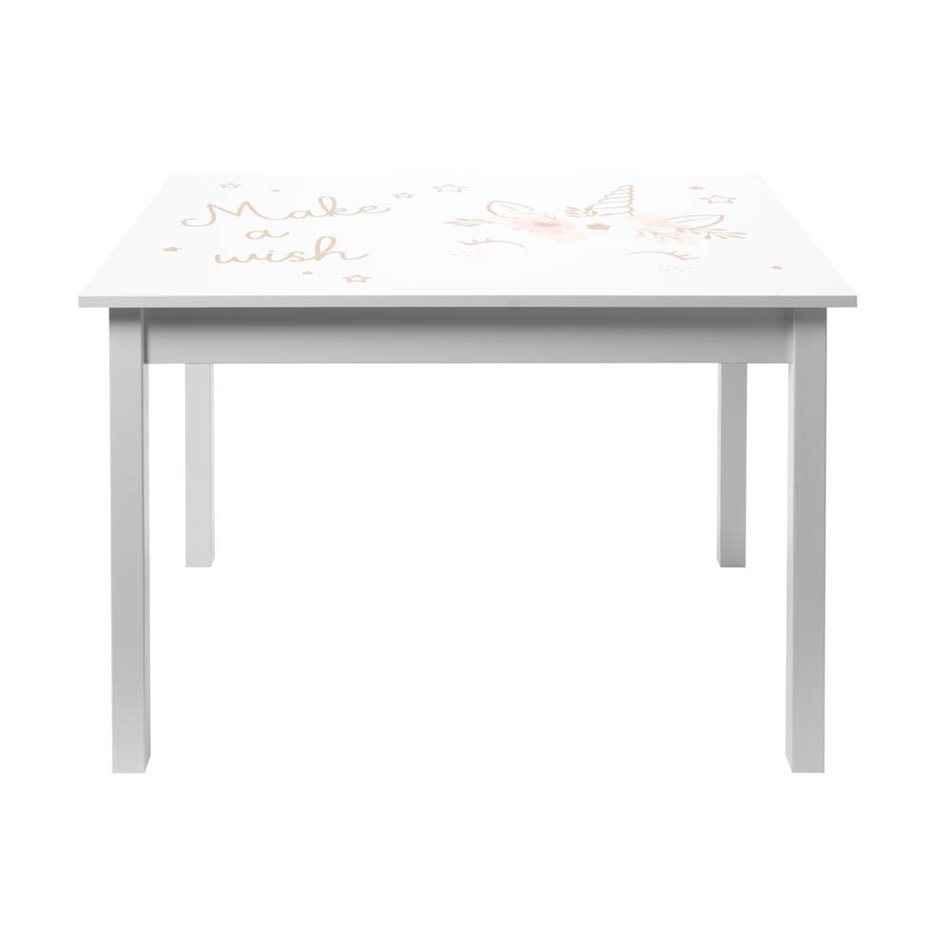 Table Print Fille, MDF, H48x77x55cm